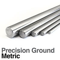 Precision Ground (Metric) Stainless Steel Rods
